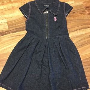 U.S. Polo Assn. size 5 dress. EUC